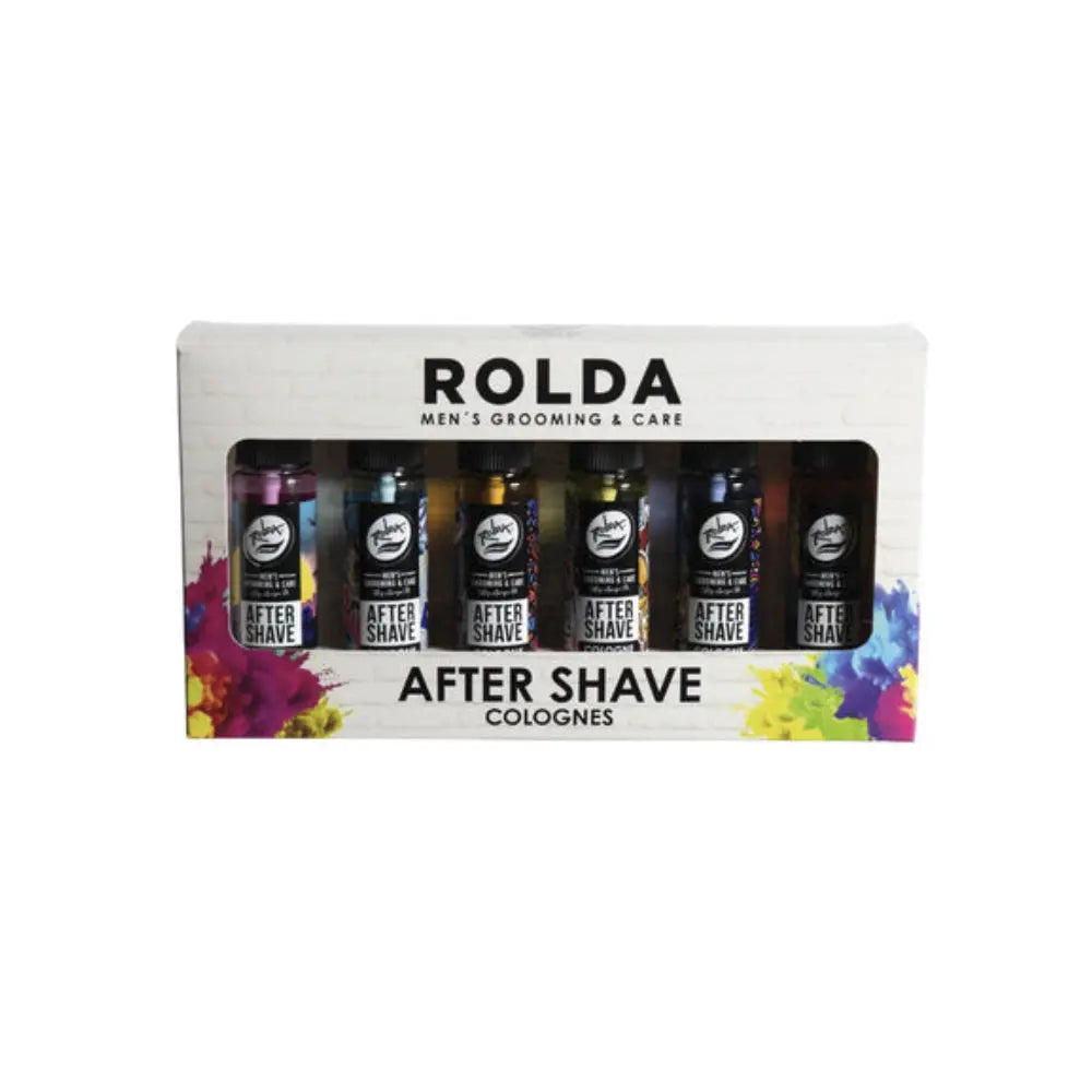 Rolda Urban Collection 6pc Aftershave Cologne Tonic Travel Set (60ml/2.02oz)