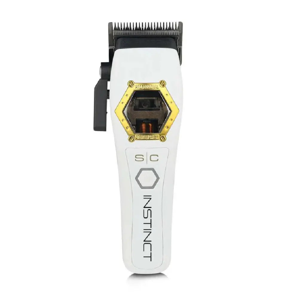 StyleCraft Instinct Metal Edition Hair Clipper w/ Instinct Metal Edition Trimmer w/ Instinct Metal Double Foil Shaver (SC611M, SC410M, SC807) [COMBO]