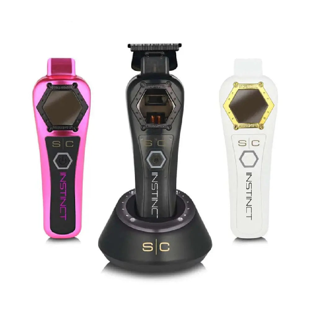 StyleCraft Instinct Metal Edition Cordless Trimmer w/ IN2 Vector Motor & Intuitive Torque Control (SC410M)