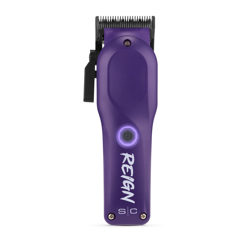 StyleCraft Reign EON Digital Brushless Motor Cordless Clipper - Purple (SC620P)