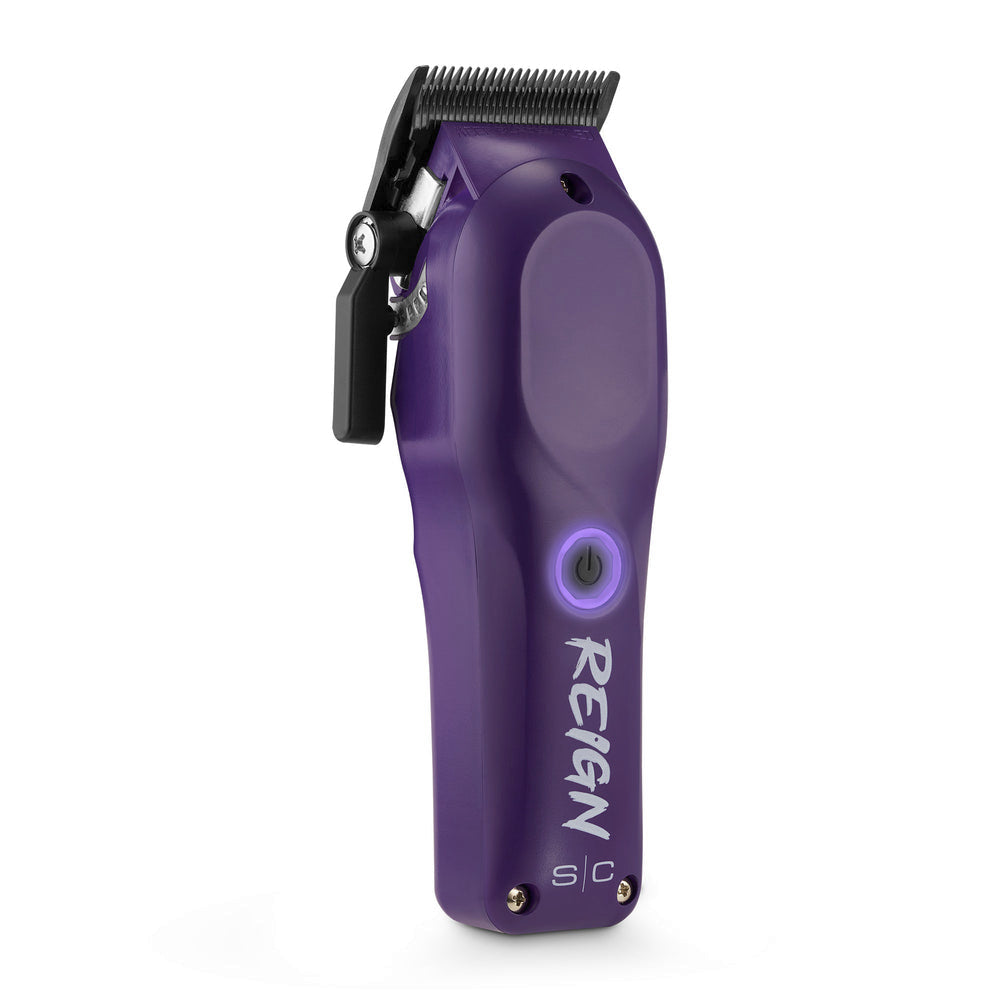 StyleCraft Reign EON Digital Brushless Motor Cordless Clipper - Purple (SC620P)