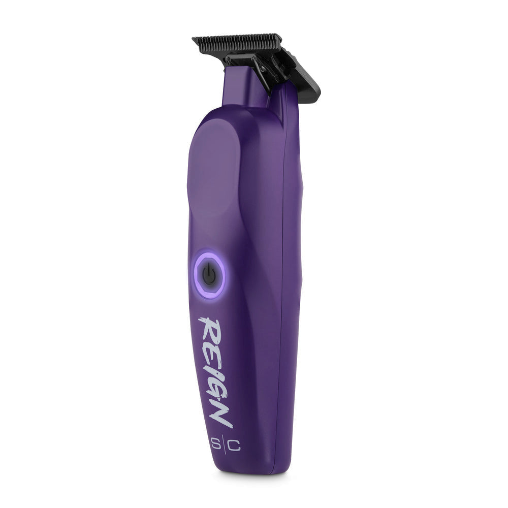 StyleCraft Reign EON Digital Brushless Motor Cordless Clipper + Trimmer - Purple (Combo) (SC620P/SC422P)