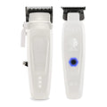 StyleCraft Limited Edition Saber II Cordless Digital Brushless Motor Clipper + Trimmer - White (SC619/SC421W) (Combo)