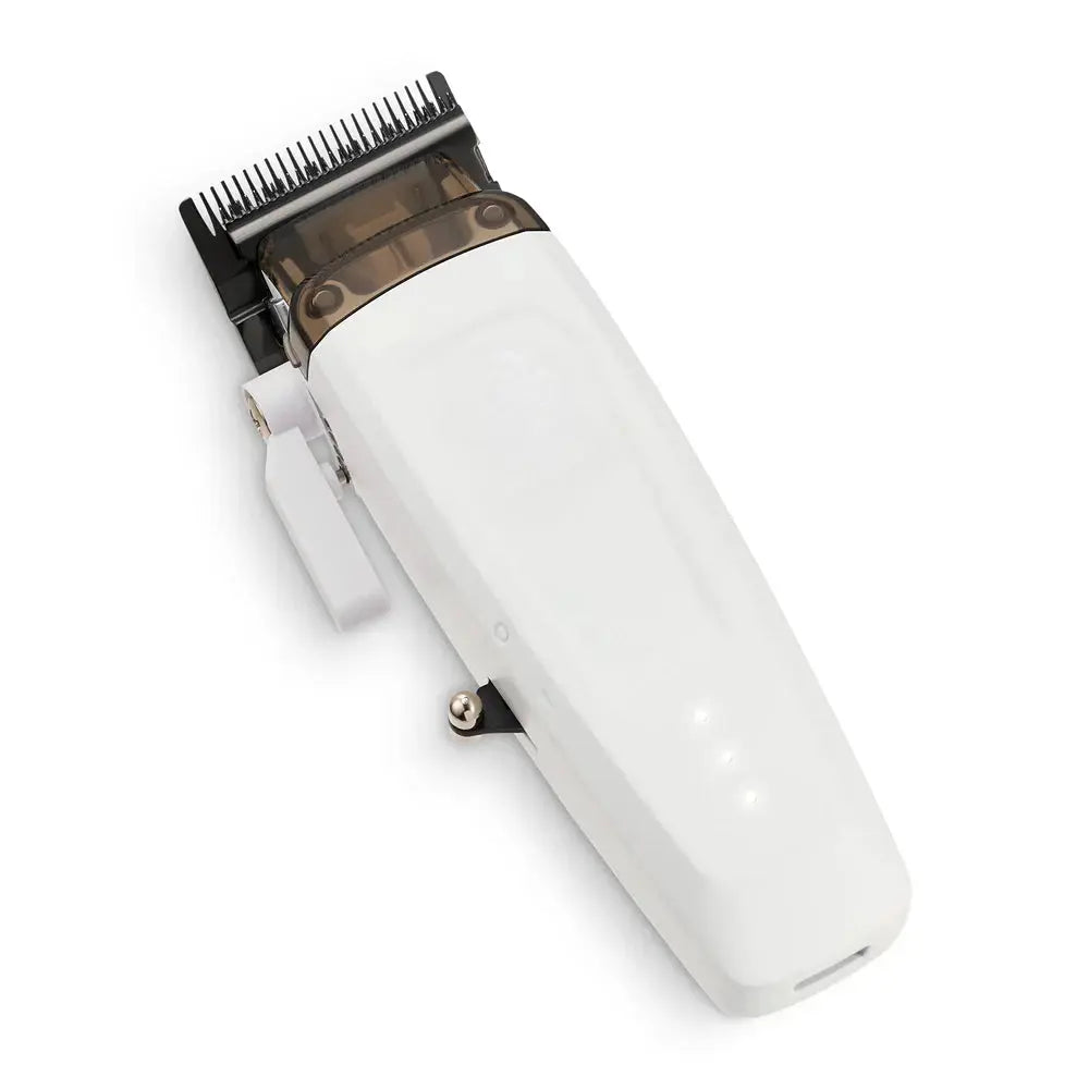 StyleCraft Limited Edition Saber II Cordless Digital Brushless Motor Clipper - White (SC619)