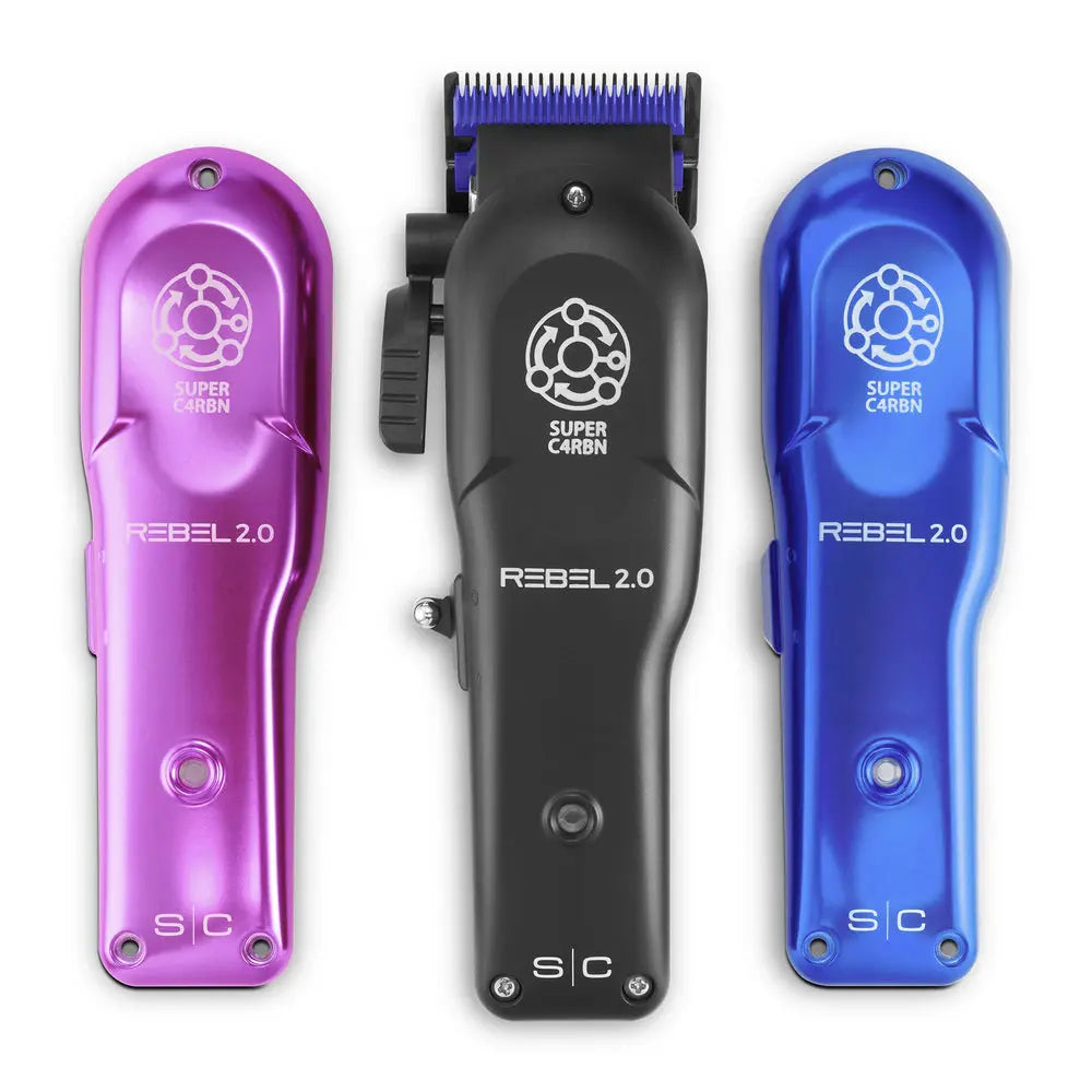 StyleCraft Rebel 2.0 Professional Cordless Hair Clipper w/ Super C4RBN Motor
