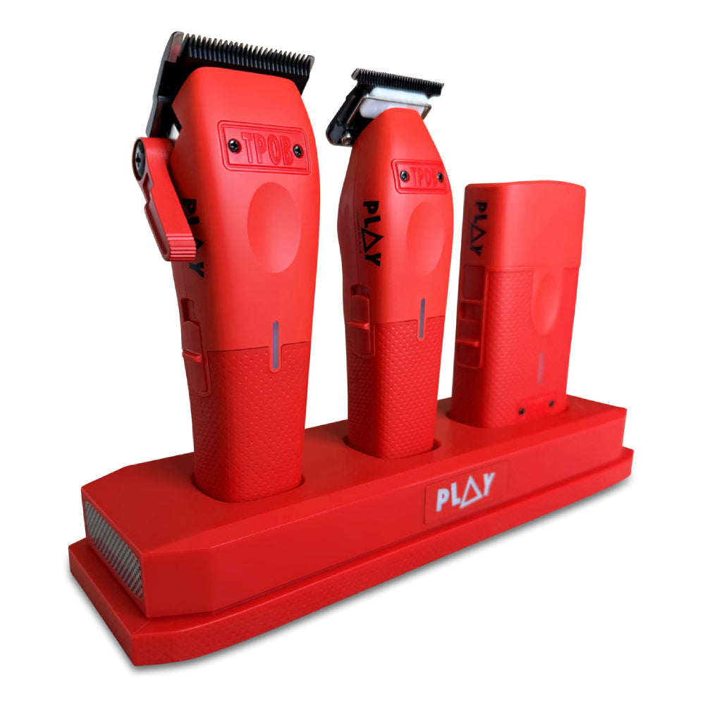 TPOB PLAY MINI Red 3 Bundle with Stand