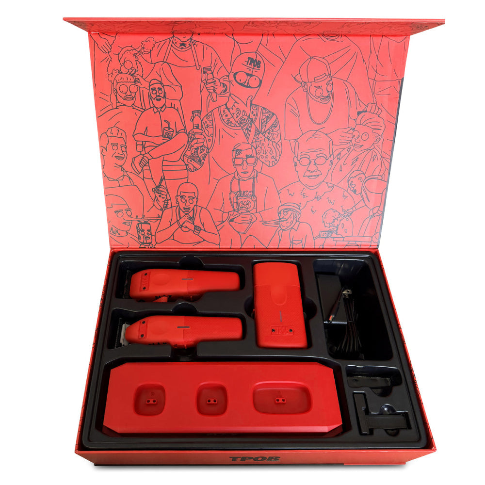 TPOB PLAY MINI Red 3 Bundle with Stand