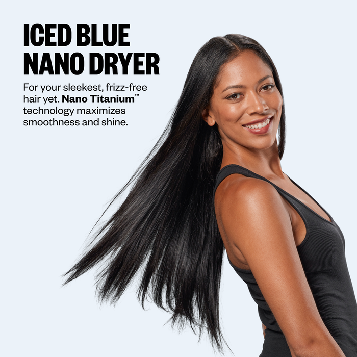 BaBylissPRO Limited Edition Nano Titanium Light Ionic Hair Dryer - Iced Blue (BNTC9200LB) — image 3