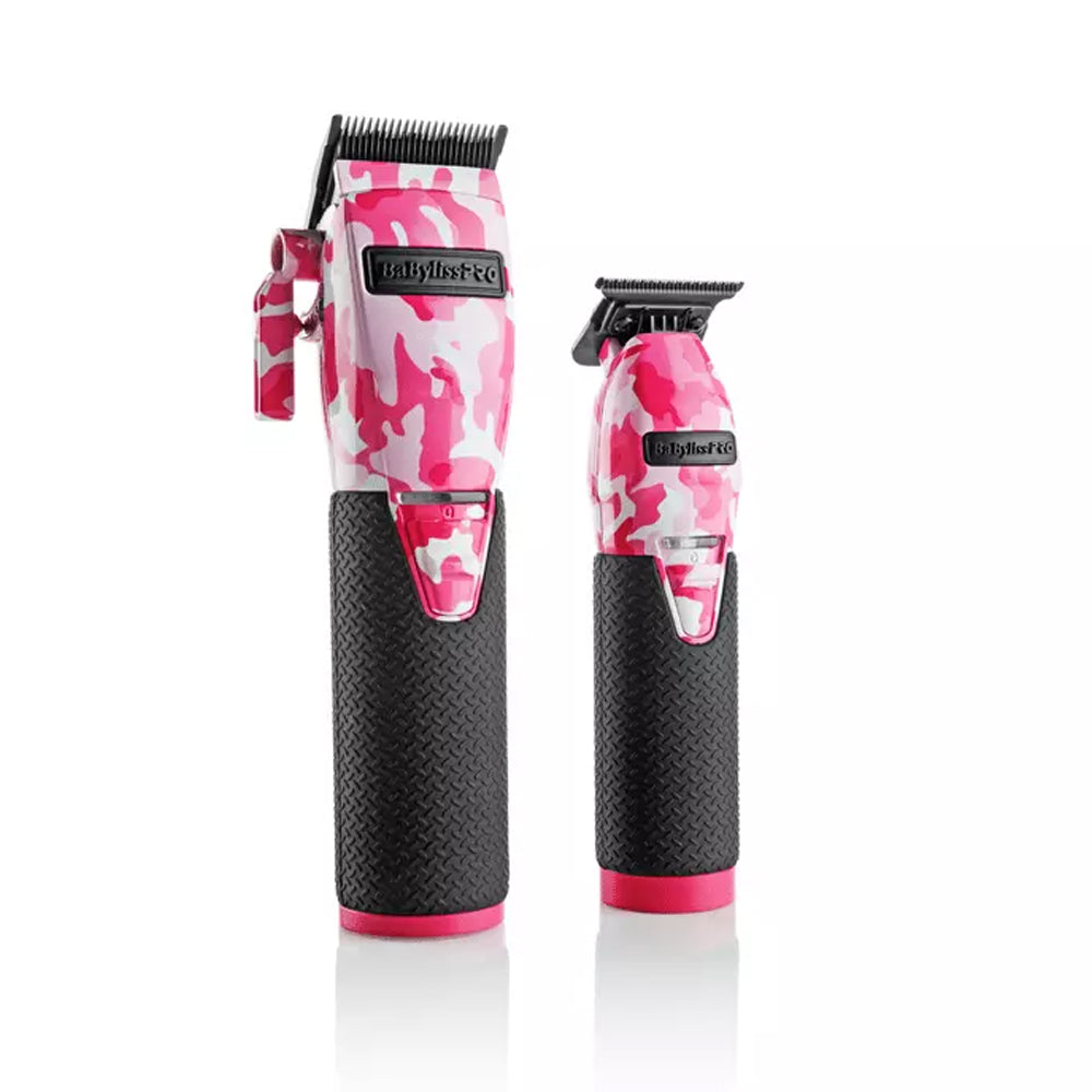 Babyliss Pro LimitedFX Pink Camo Clipper and Trimmer Combo #FXHOLPKCAMPK — image 2