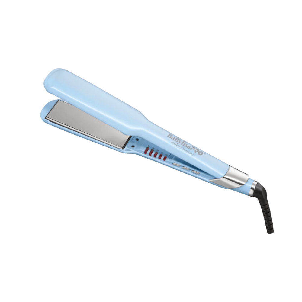 BaBylissPRO Limited Edition Nano Titanium 1.5" Ultra-Sleek Flat Iron - Iced Blue (BNT131TLB) — image 1