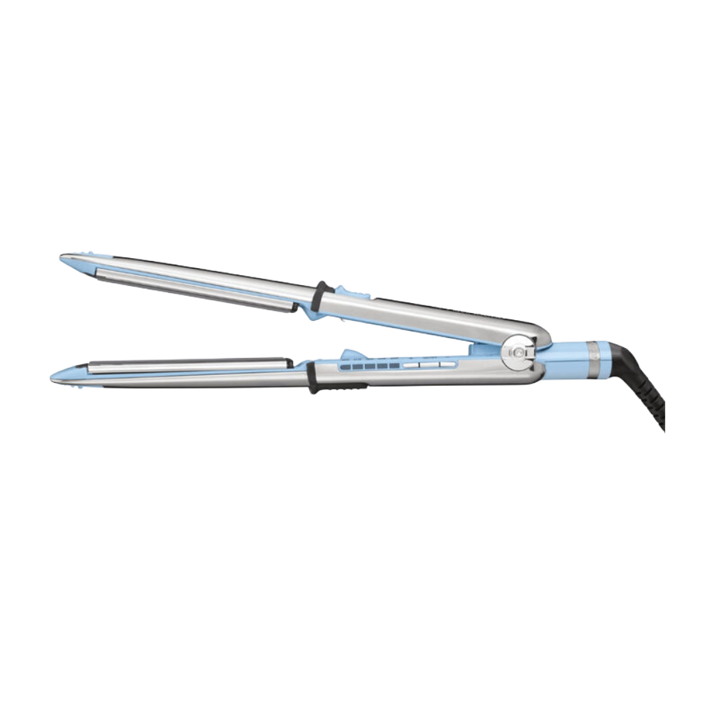 BaBylissPRO Limited Edition Nano Titanium Prima 3000 1.25" Flat Iron - Iced Blue (BNT3000TLB) — image 2