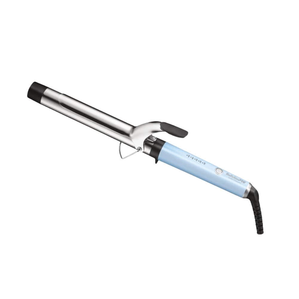 BaBylissPRO Limited Edition Nano Titanium 1 1/4" Extended-Barrel Curling Iron - Iced Blue (BNTW125XLLB) — image 1