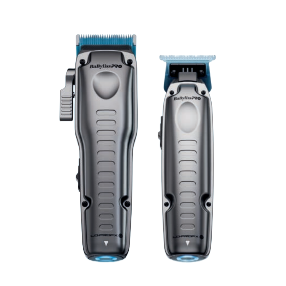 BaBylissPRO Low-Profile Interchangeable Battery Clipper & Trimmer Set - Gray (FX129PK) — image 1