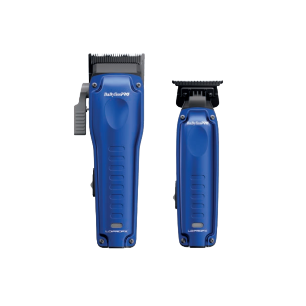BaBylissPRO Limited Edition LO-PROFX High-Performance Compact Clipper & Trimmer Set - Blue (FX8272PK) — image 1