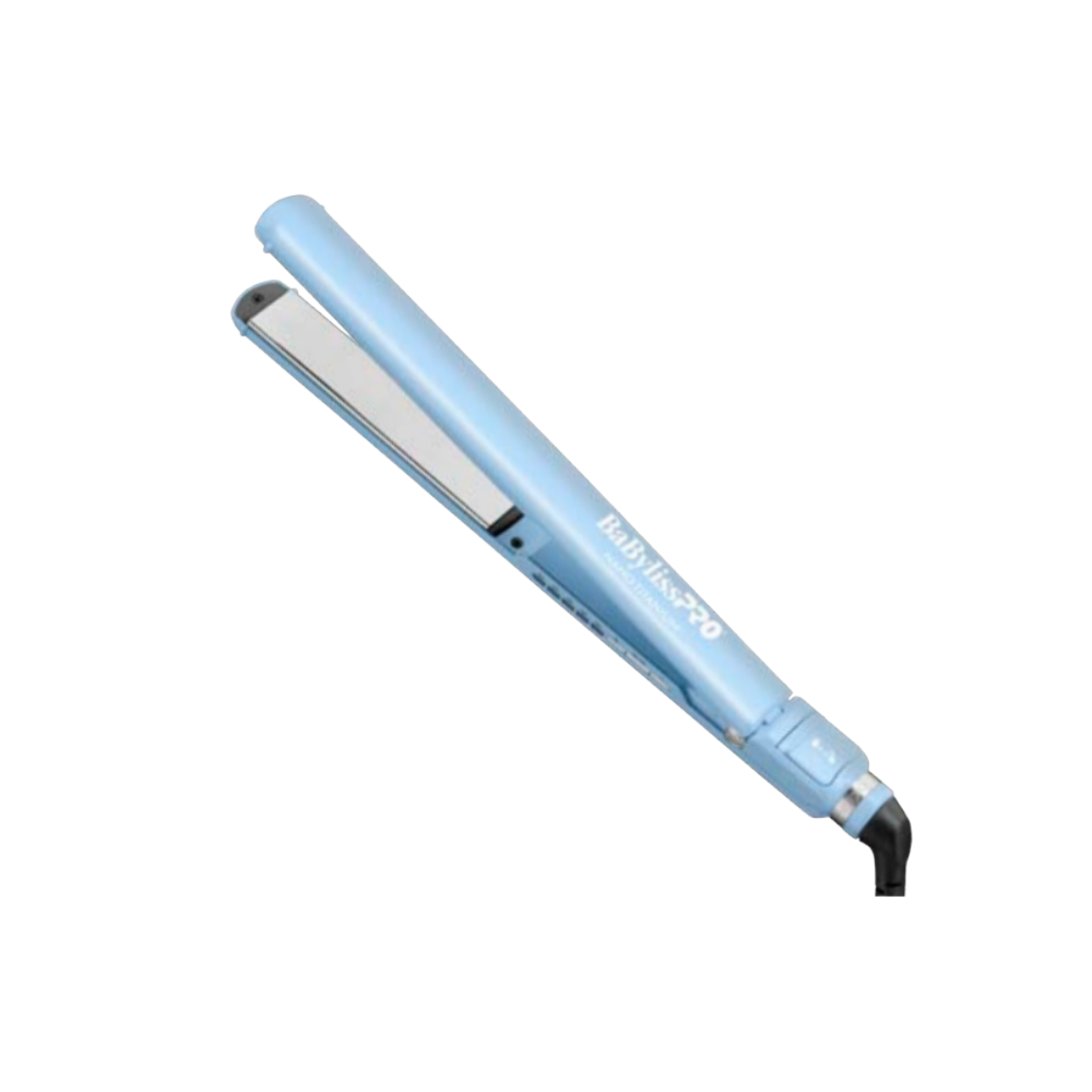 BaBylissPRO Limited Edition Nano Titanium 1" Ultra-Thin Flat Iron - Iced Blue (BNT4172TLB) — image 1