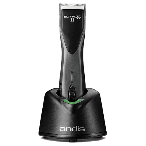 Andis Supra ZR II Cordless 5-Speed Detachable Blade Clipper With Lithium Ion Battery (79005)-Clipper Vault