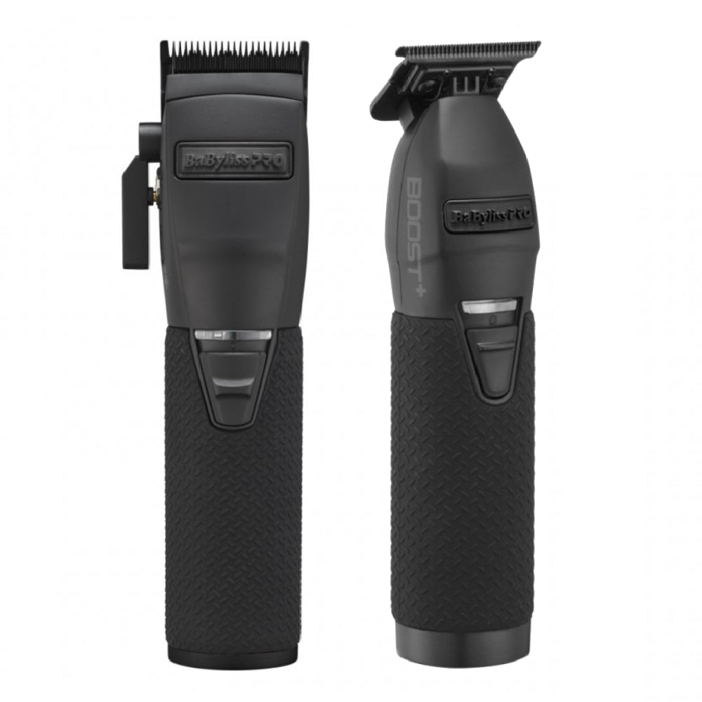 Babyliss Pro Boost+ Clipper Matte Black + Babyliss Pro Boost+ Trimmer Matte Black (Combo) — image 1