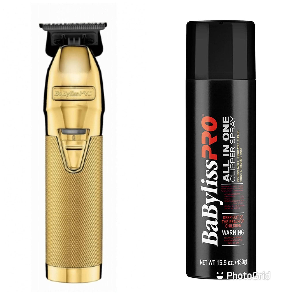 BaByliss Pro FX Outlining Trimmer (Black, Gold, Rose Gold, Silver) (Combo)-Clipper Vault