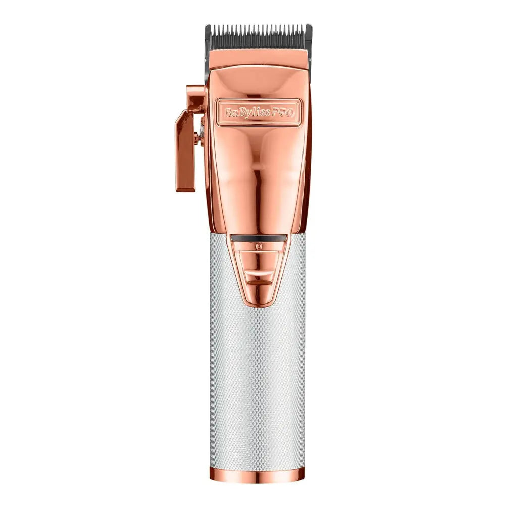 Babyliss Pro FX+ Upgraded All-Metal Lithium Clipper + Upgraded FX+ Outlining Cordless Trimmer (Combo) (Gold / Silver / Rose)