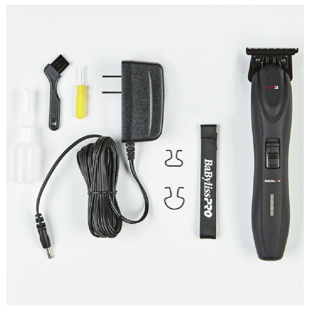 Babyliss Pro FX3 Black Collection - Clipper, Trimmer, & Shaver (Combo)-Clipper Vault