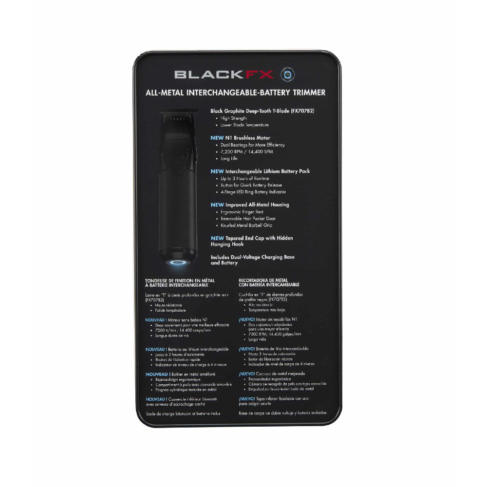 Babyliss Pro FXONE Black Cordless Trimmer (#FX799MB) — image 7
