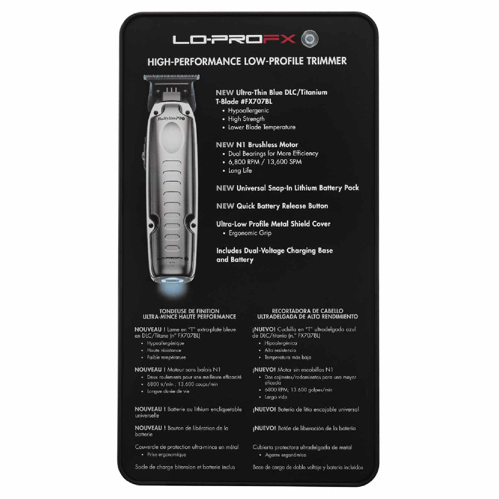 BaBylissPRO FXONE Lo-Pro Trimmer (#FX729)