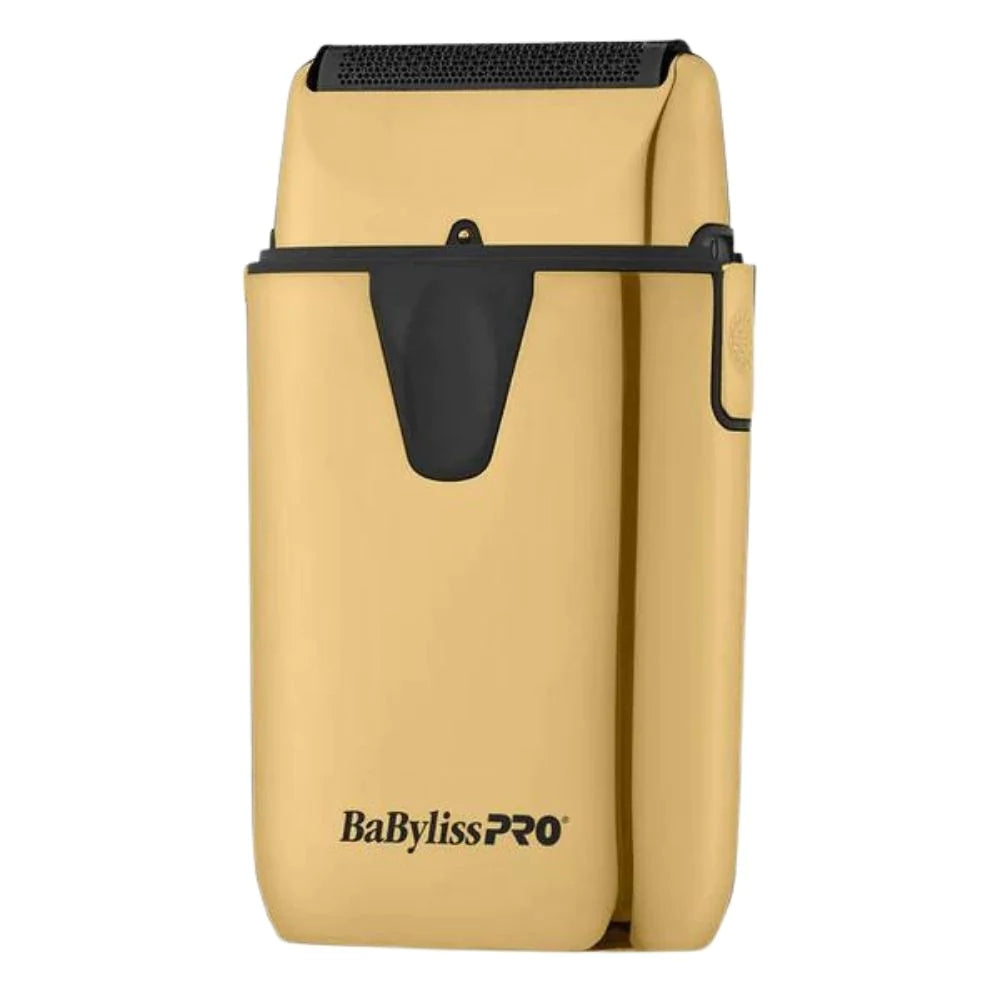 BaBylissPRO Limited Edition Gold FX Trimmer & UV Single-Foil Shaver Set (FXLFHOLPKG)