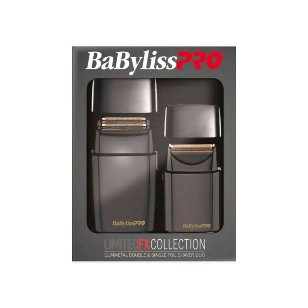 BaByliss Pro LimitedFX Collection Gunmetal Double & Single Foil Shaver Duo — image 3