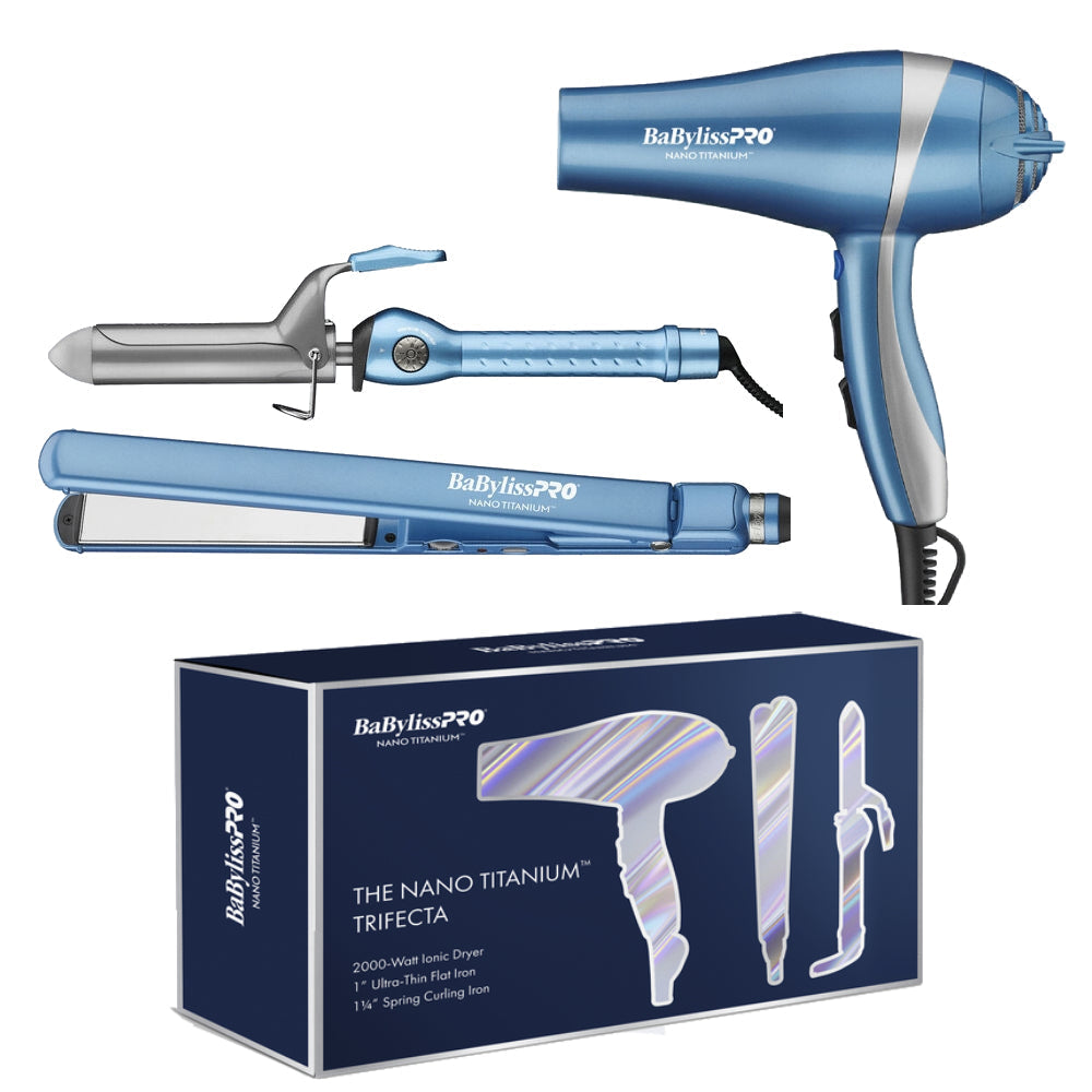 BaByliss PRO Nano Titanium Limited Edition Trifecta Mega Value Gift Set — image 1