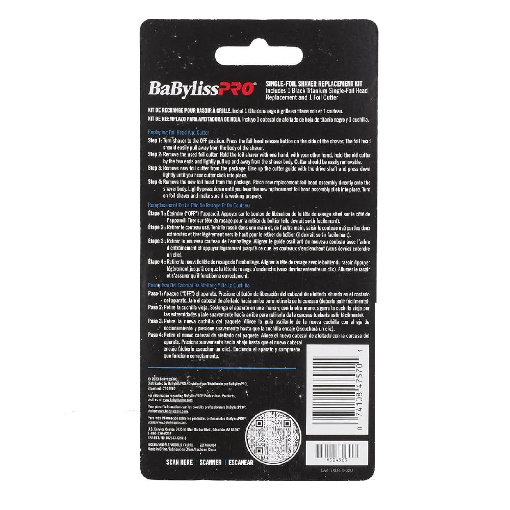 BaByliss PRO Replacement Foil w/Cutters for FXLFS1 (FXLRF1) — image 3