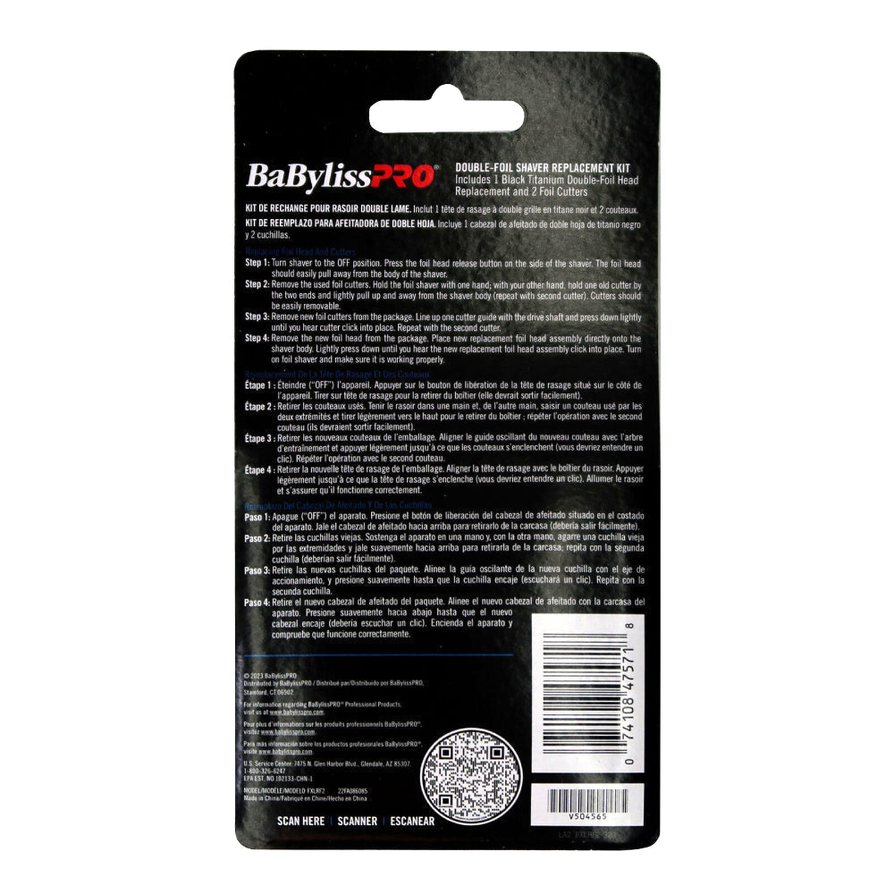 BaByliss PRO Replacement Foil w/Cutters for FXLFS2 (FXLRF2) — image 3