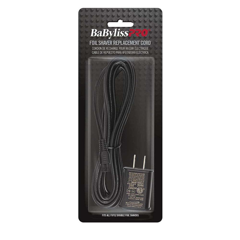 BaByliss PRO Replacement Power Cord for FXFS2 Double Foil Shavers — image 1