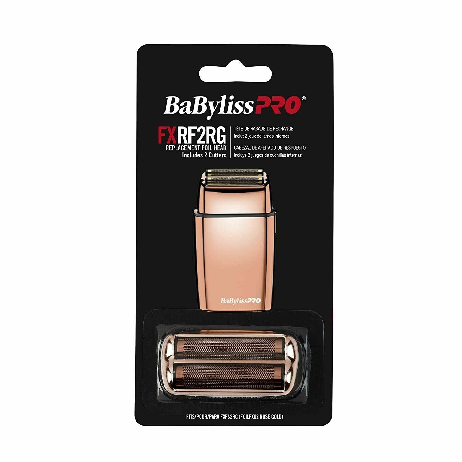 BaByliss Pro Rose Gold Replacement Foil and Cutter #FXRF2RG — image 2