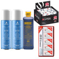 Barber Must Haves Subscription Box - Cool Care Plus, Sanek Neck Strips, Dorco Blades, Barbicide-Clipper Vault