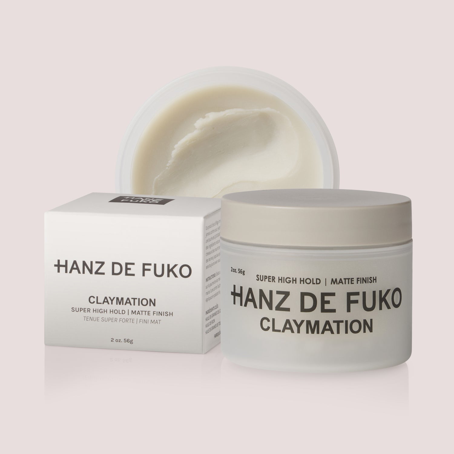 Hanz de Fuko Claymation hair styler jar