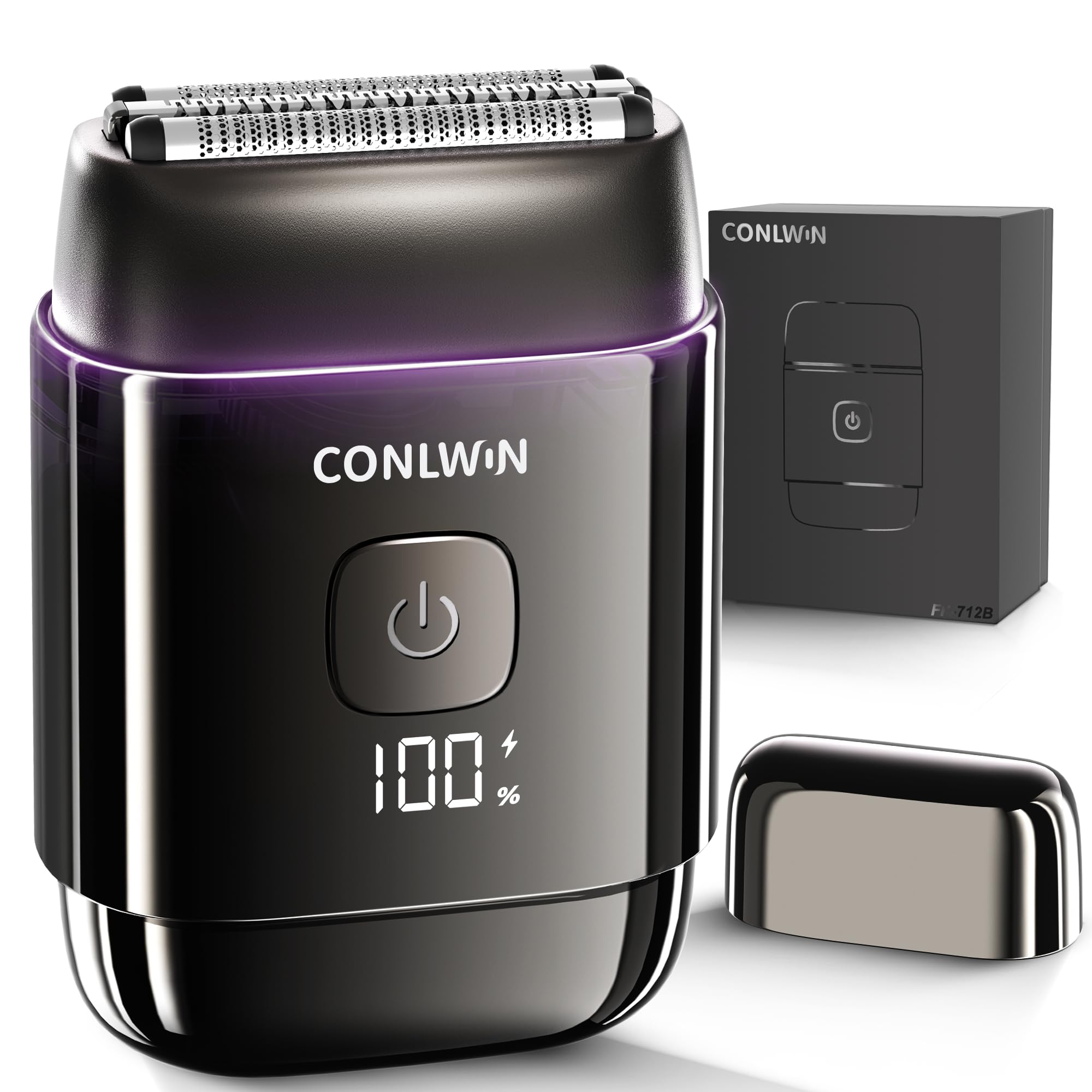 CONLWIN Mini Electric Foil Shaver FK-712B cordless travel razor