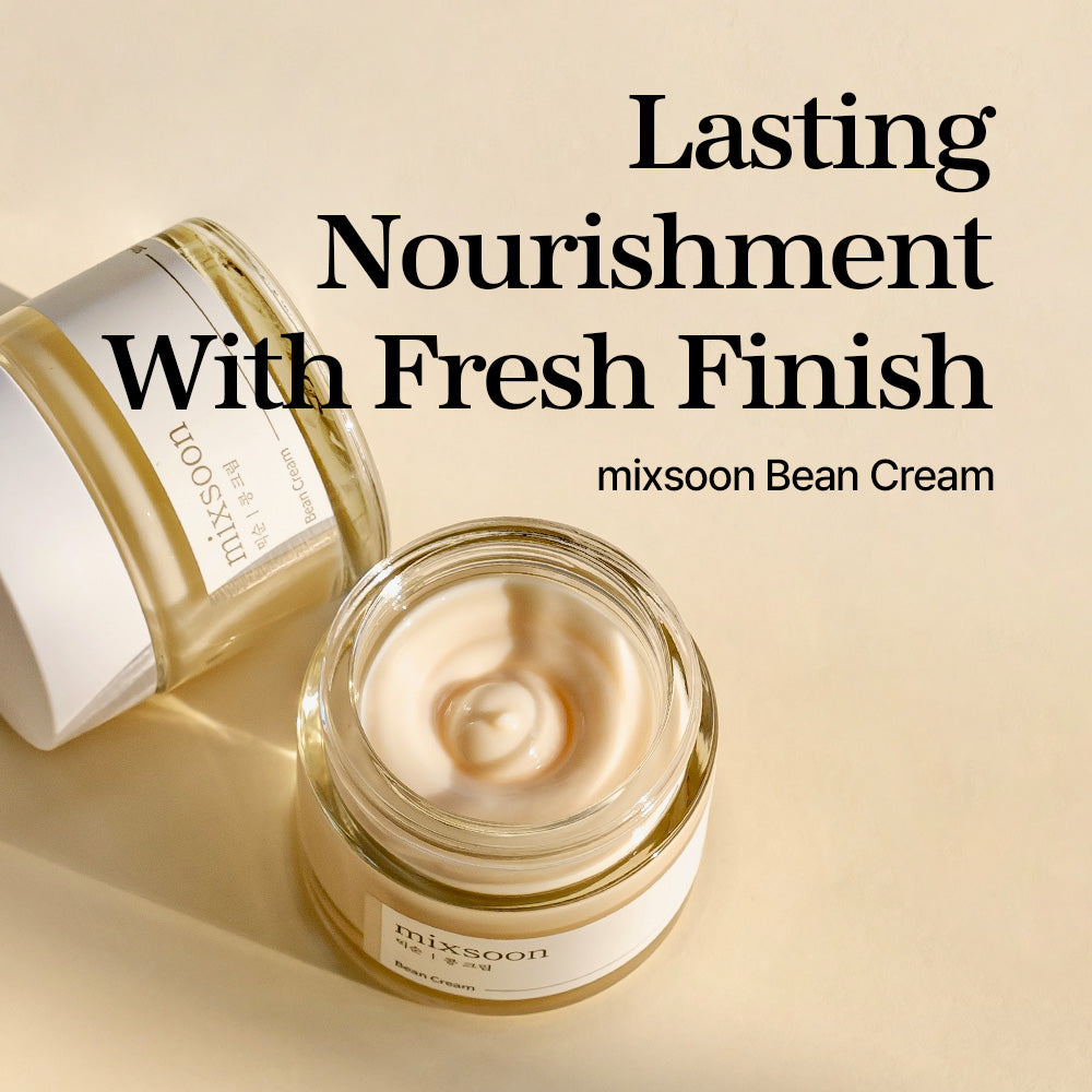 Mixsoon Bean Cream — Lasting nourishment with fresh finish