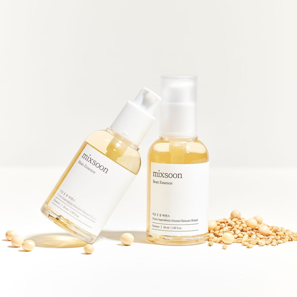 Mixsoon Bean Essence bottles with fermented soybeans