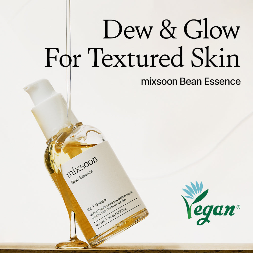 Mixsoon Bean Essence — Dew & Glow for textured skin
