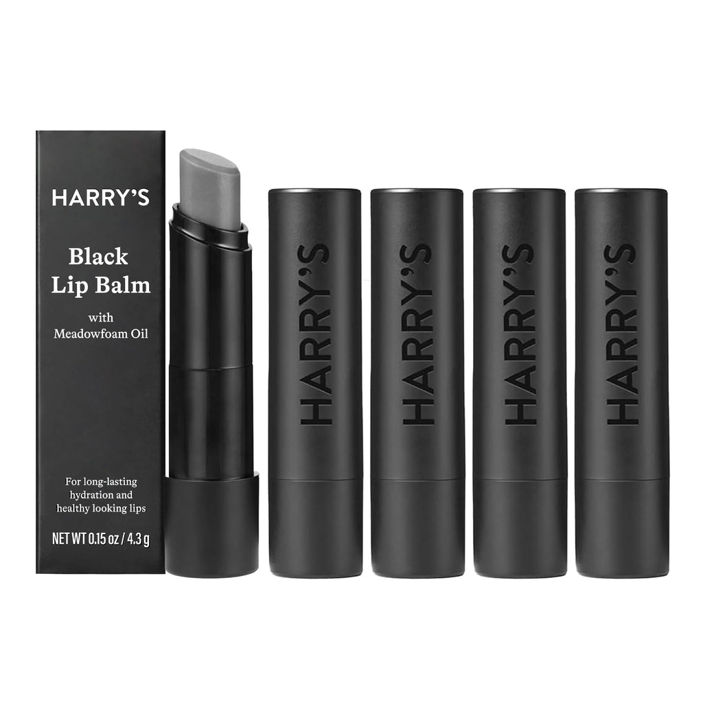 Harry's Black Lip Balm detail