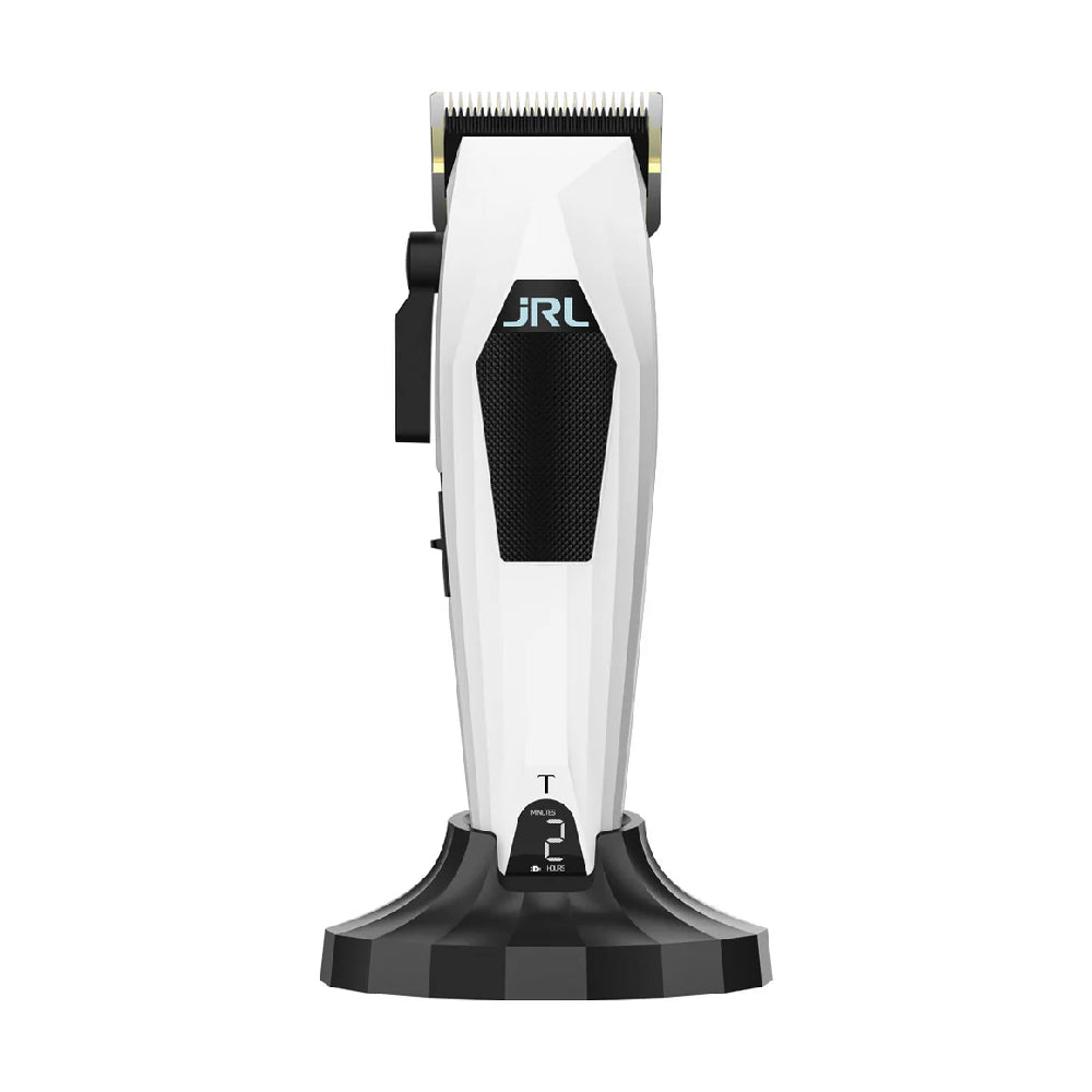 JRL Professional 3000C Mini Hair Clipper w/ Taper Blade (White)