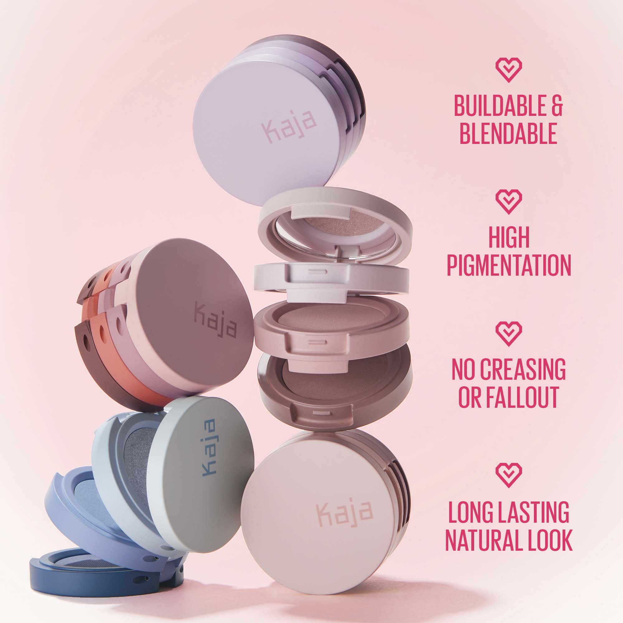 Kaja Beauty Bento swatches