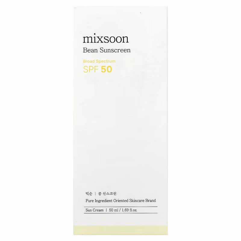 Mixsoon Bean Sunscreen Broad Spectrum SPF 50 — 50 ml / 1.69 fl oz