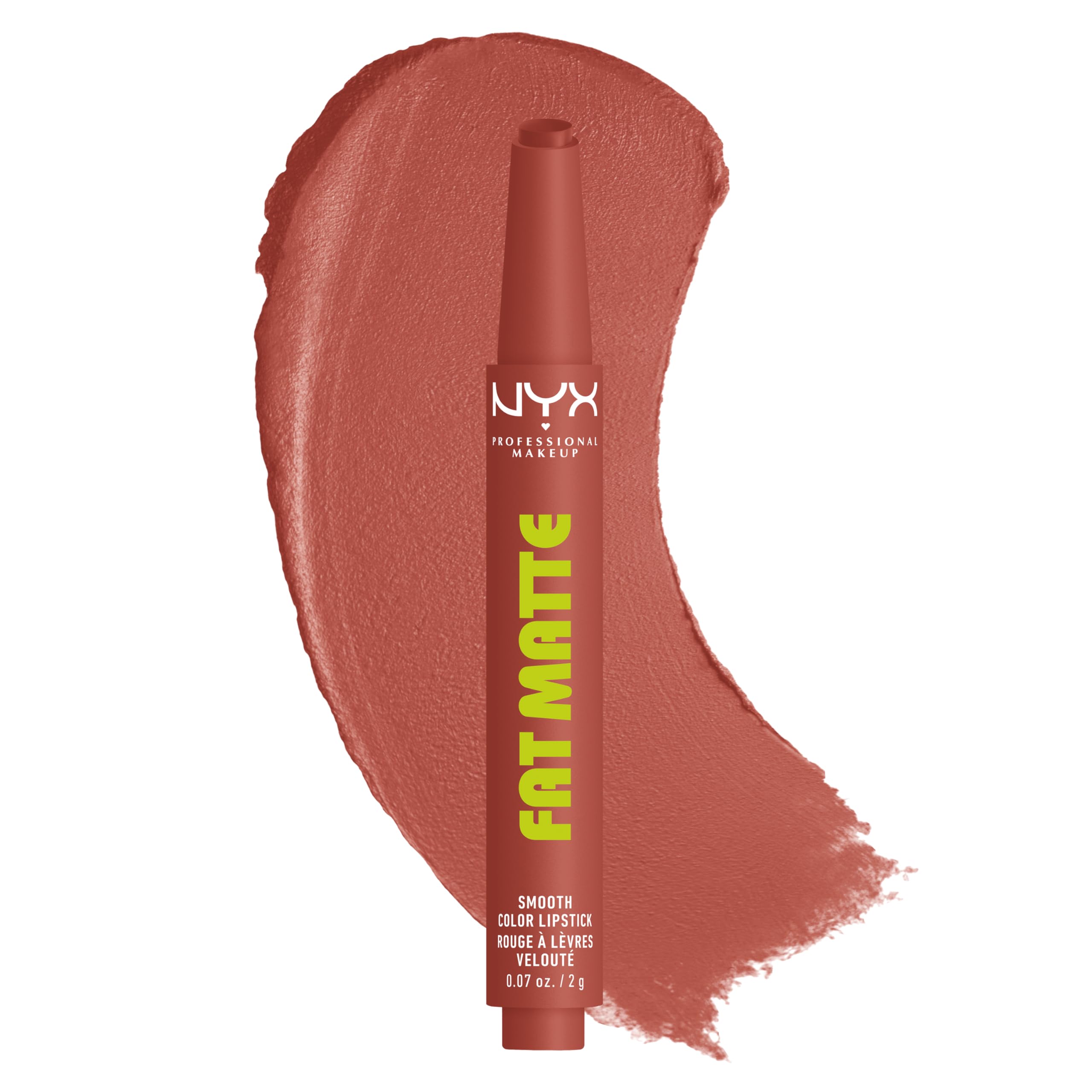 NYX Fat Matte Smooth Color Lipstick