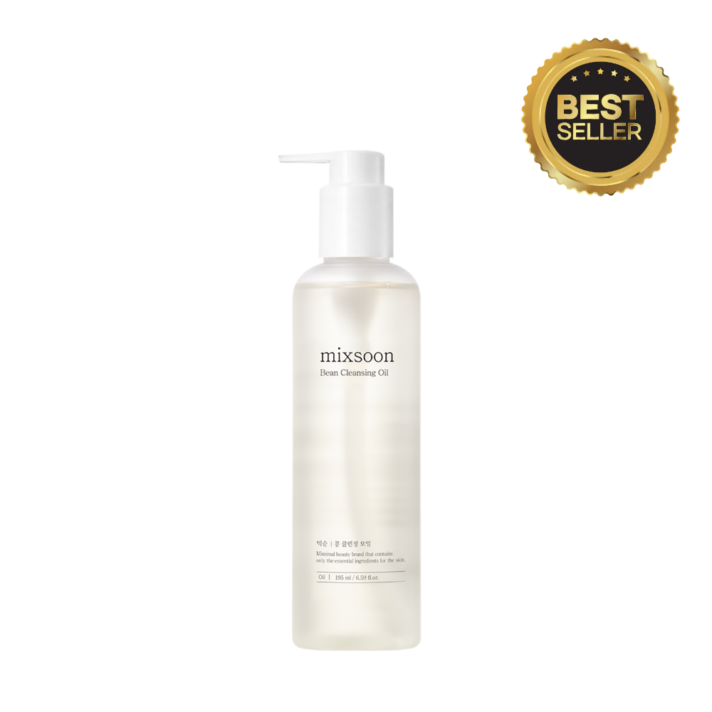 Mixsoon Bean Cleansing Oil bottle on white