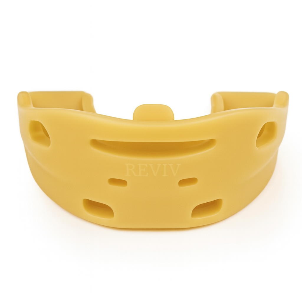 REVIV R3 mouthguard packaging — The game is about to change