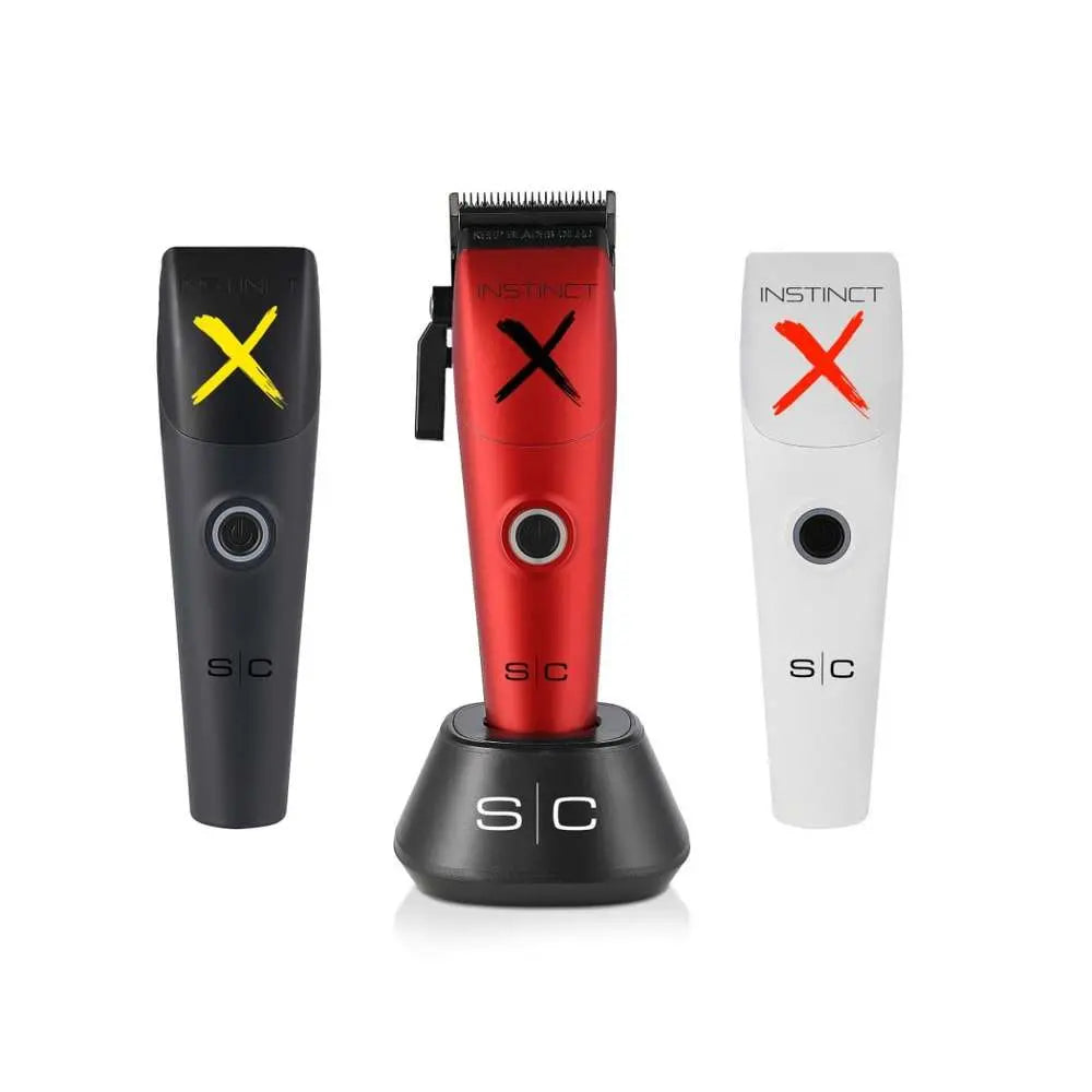 StyleCraft Instinct-X Cordless Hair Clipper w/ Vector Motor + Free Studio Corded Shop Blower