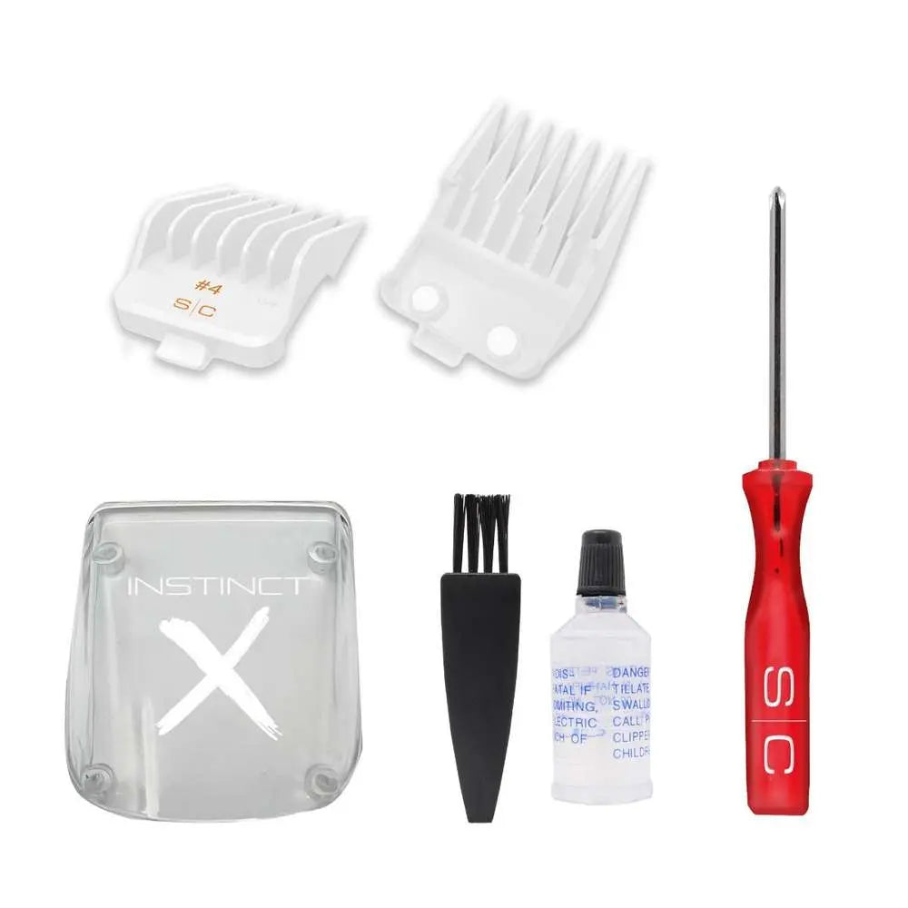StyleCraft Instinct-X Cordless Hair Clipper w/ Vector Motor + Free Studio Corded Shop Blower