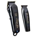 Wahl 5-Star Black/Gold Cordless Barber Combo – Cordless Magic Clip & Cordless Detailer #3025397
